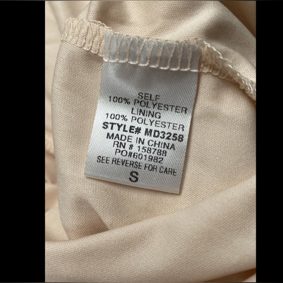 MABLE Frida  Tulle Mini Strapless Dress In Dusty Pink Size Small PROM Photoshoot - Picture 8 of 9